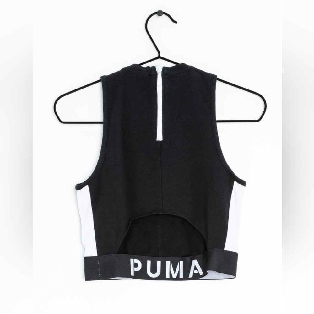 PUMA elastic crop top